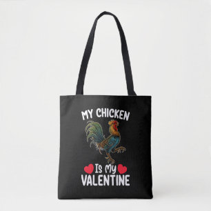 Mein Huhn ist mein Valentinstag Lustige Landwirte