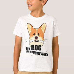 Mein Hund aß meine Hausaufgaben T-Shirt