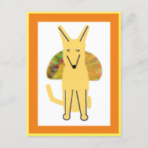 Mein Hund Buddy und Taco, Postkarte