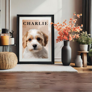 Mein Hund Charlie Foto drucken