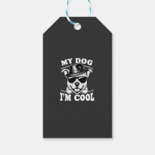 Mein Hund denkt, ich bin cool Geschenkanhänger