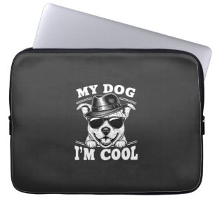 Mein Hund denkt, ich bin cool Laptopschutzhülle