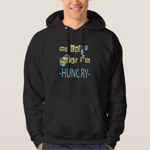 Mein Hund denkt, ich sei unglückliches Tierdesign Hoodie