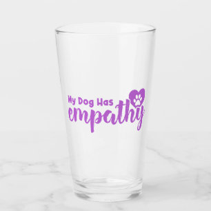 Mein Hund hat Empathie Glas