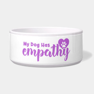 Mein Hund hat Empathie Napf