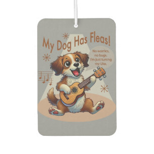 Mein Hund hat Fleas Ukulele Tuning Song Autolufterfrischer