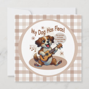 Mein Hund hat Fleas Ukulele Tuning Song Einladung