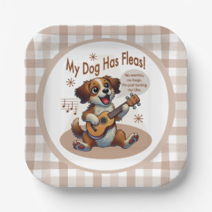 Mein Hund hat Fleas Ukulele Tuning Song Pappteller