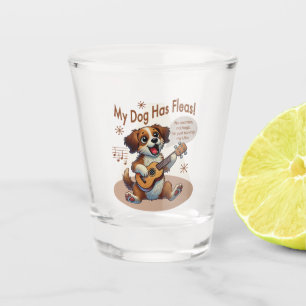 Mein Hund hat Fleas Ukulele Tuning Song Schnapsglas