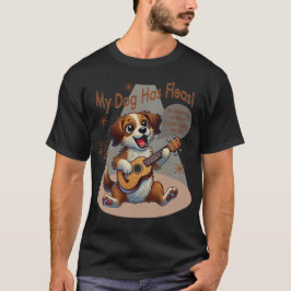 Mein Hund hat Fleas Ukulele Tuning Song T-Shirt
