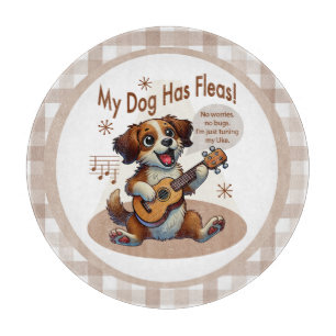 Mein Hund hat Flöhe Ukulele-Stimmlied Schneidebrett