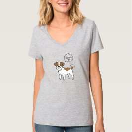 Mein Hund hört besser zu als du Lustiger Hundelieb T-Shirt