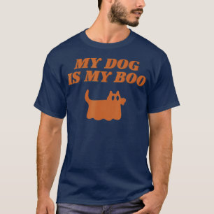 Mein Hund ist Boo Funny Dog Besitzer Boo Ghost Lov T-Shirt