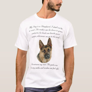 Mein Hund ist ein Schäfer (Gebet) T-Shirt