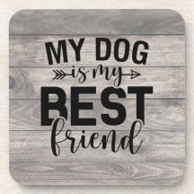 Mein Hund ist mein bester Freund Untersetzer
