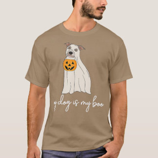 Mein Hund ist mein Boo Funny Dog Besitzer Boo Ghos T-Shirt