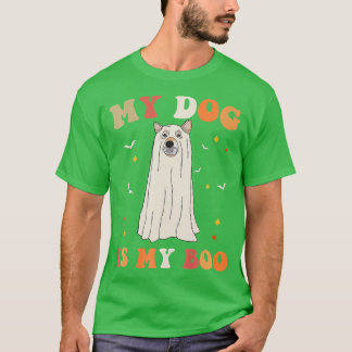 Mein Hund ist mein Boo Funny Dog Besitzer Boo Ghos T-Shirt