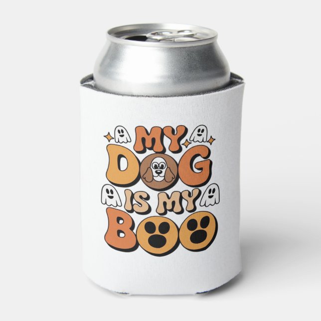 Mein Hund ist mein Boo-Shirt � Funny Dog Lover Ges Dosenkühler (Kanne Vorderseite)