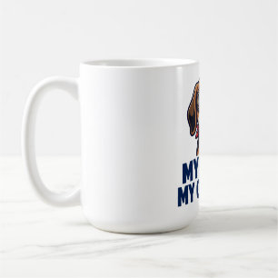 Mein Hund ist mein Copilot Beagle Tasse