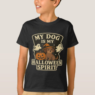Mein Hund ist mein Halloween-Geist _ Lustiger Hund T-Shirt