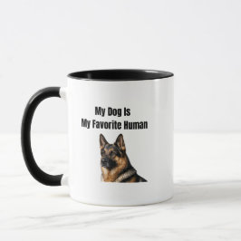 Mein Hund ist mein Lieblingsmensch Tasse