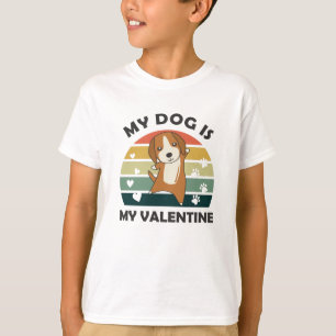 Mein Hund ist meine Liebe süßbrauner Beagle T-Shirt