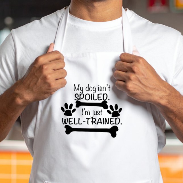 Mein Hund ist nicht verwundet, ich bin gut ausgebi Schürze (Von Creator hochgeladen)