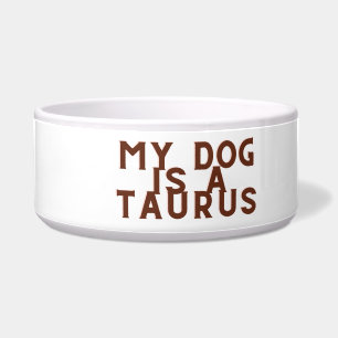 Mein Hund ist Taurus Napf
