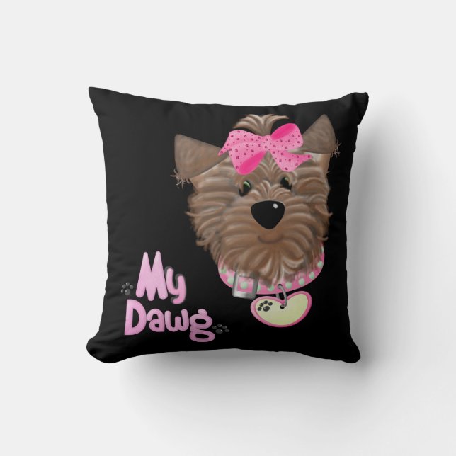 Mein Hund Kissen (Vorderseite)