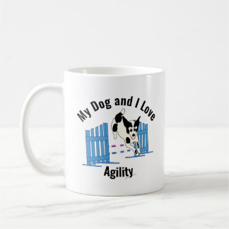 Mein Hund und ich Liebe Agility Mutt Kaffeetasse