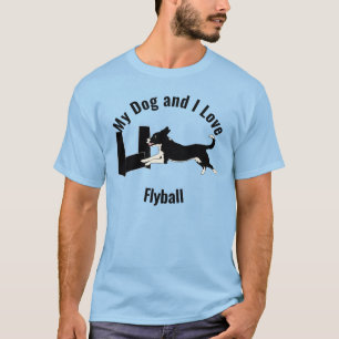 Mein Hund und ich Liebe Flyball Mutt T-Shirt