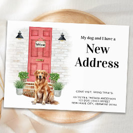 Mein Hund und ich neue Adresse Golden Retriever Mo Ankündigung