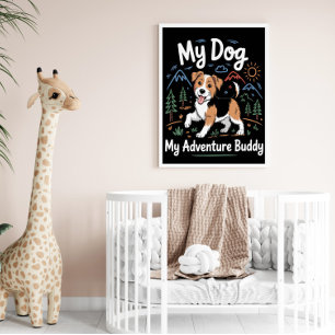Mein Hundeabenteuer Buddy Outdoor Poster