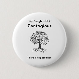 Mein Husten ist nicht ansteckend - Lungenzustand Button