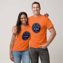 Mein Hut ist am Ring - Teddy Roosevelt T-Shirt