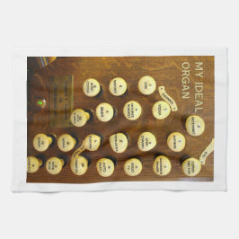 Mein ideales Orgeltuch weiß Geschirrtuch