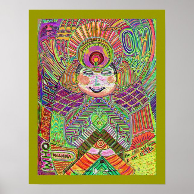 Mein inneres Mind Map Poster (Vorne)