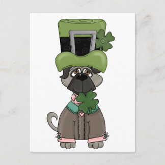 Mein irischer Hut Postkarte