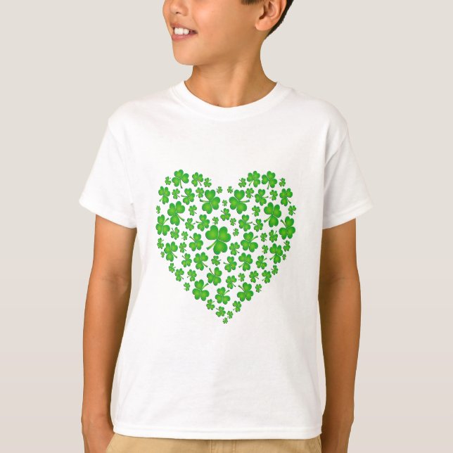 Mein irisches Herz T-Shirt (Vorderseite)