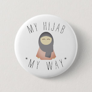 mein islamisches Geschenk des moslemischen Button