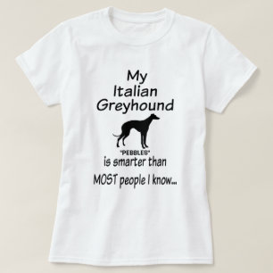 Mein italienischer Grauhund Hund ist Smarter Jog T-Shirt