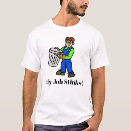 Mein Job bricht den Garbage Man-T - Shirt aus