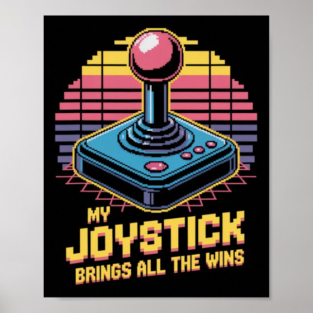 Mein Joystick bringt alle Siege 1  Poster (Vorne)