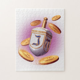 Mein jüdischer Dreidel Puzzle