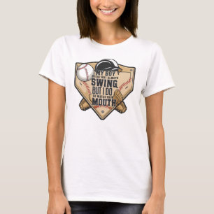 Mein Junge mag nicht immer schwingen, aber ich tue T-Shirt