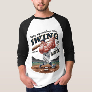 Mein Junge mag nicht immer schwingen, aber ich tue T-Shirt