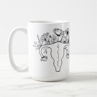 Mein Kaffee meine Uterus Kaffeetasse
