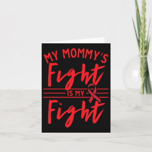 Mein Kampf gegen den Blutkrebs ist mein Kampf Karte