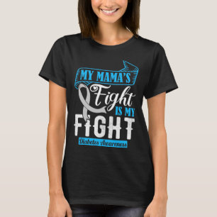 Mein Kampf gegen Diabetes: Sensibilisierung für al T-Shirt