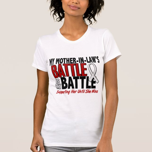 Mein Kampf zu 1 Schwiegermutter T-Shirt (Vorderseite)
